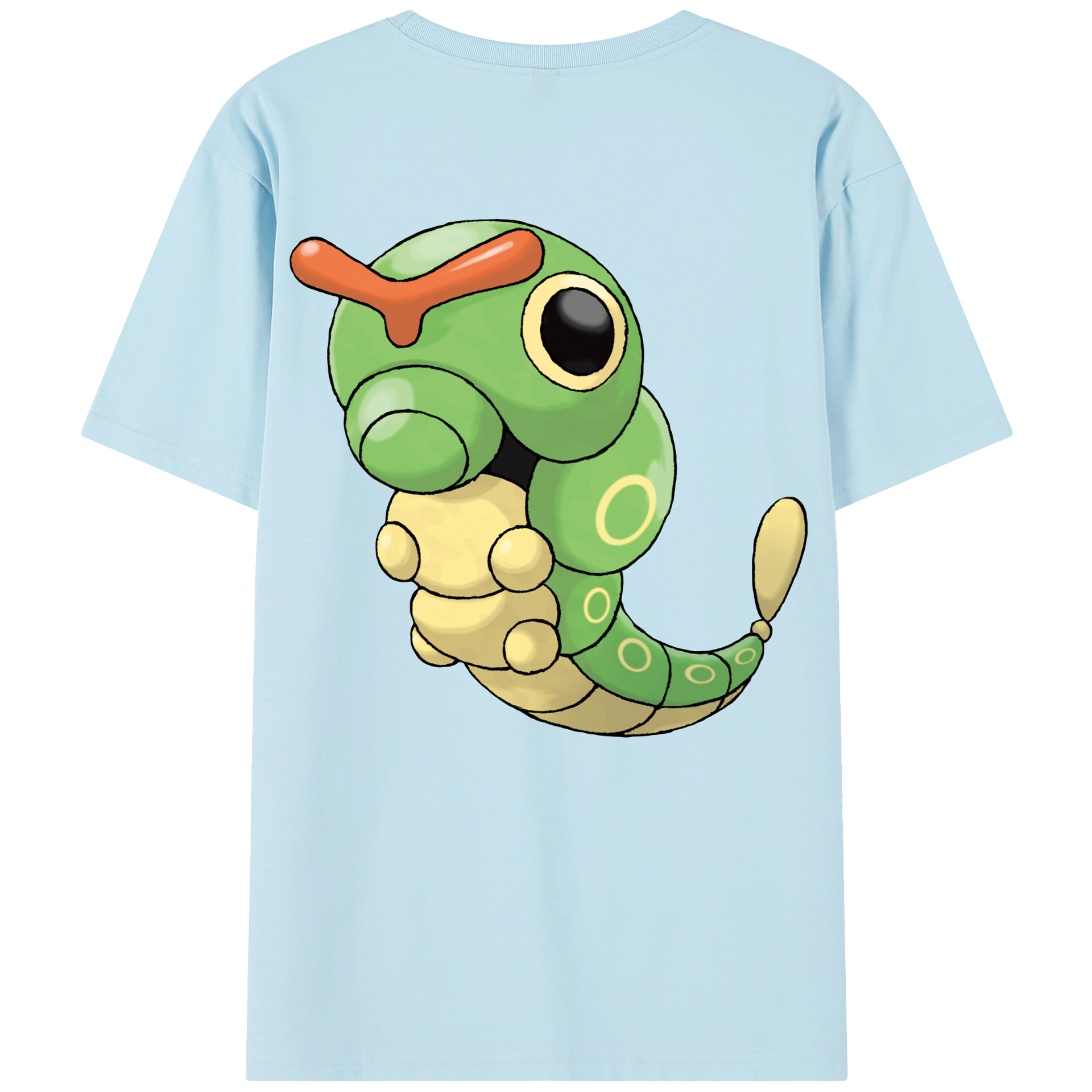 （画像用） ポケットモンスター Pokémon 綿100％半袖Tシャツ（背面プリント）